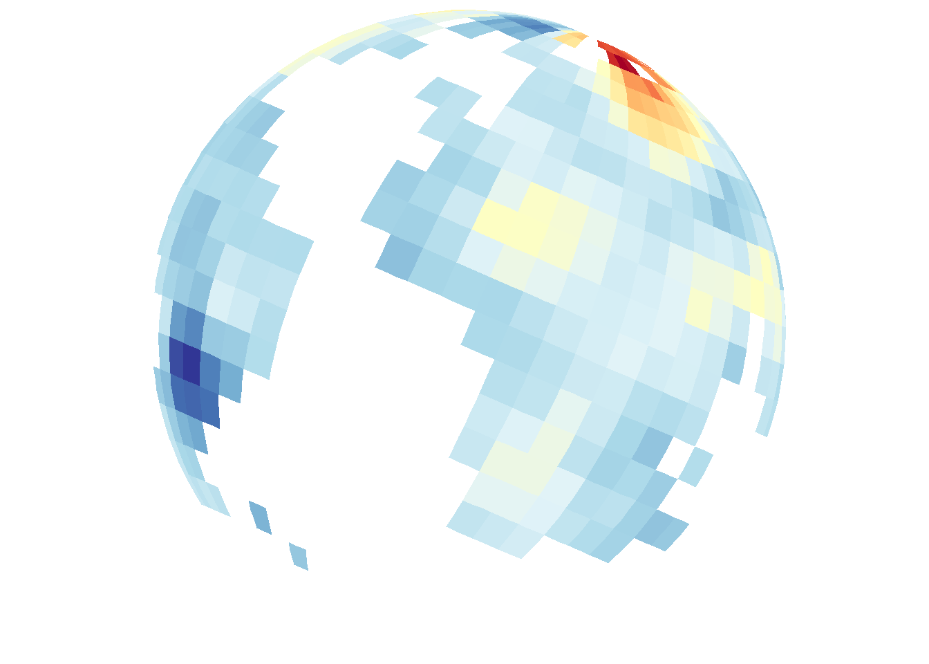 2D flat map and 3D globe